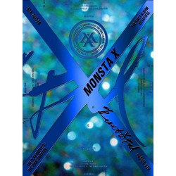 K-POP MONSTA X 1st Album [BEAUTIFUL] Beside Ver. CD+Post Photo+Booklet+PhotocardA